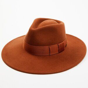 Brixton Women's Joanna Felt Western Fashion Hat in Caramel